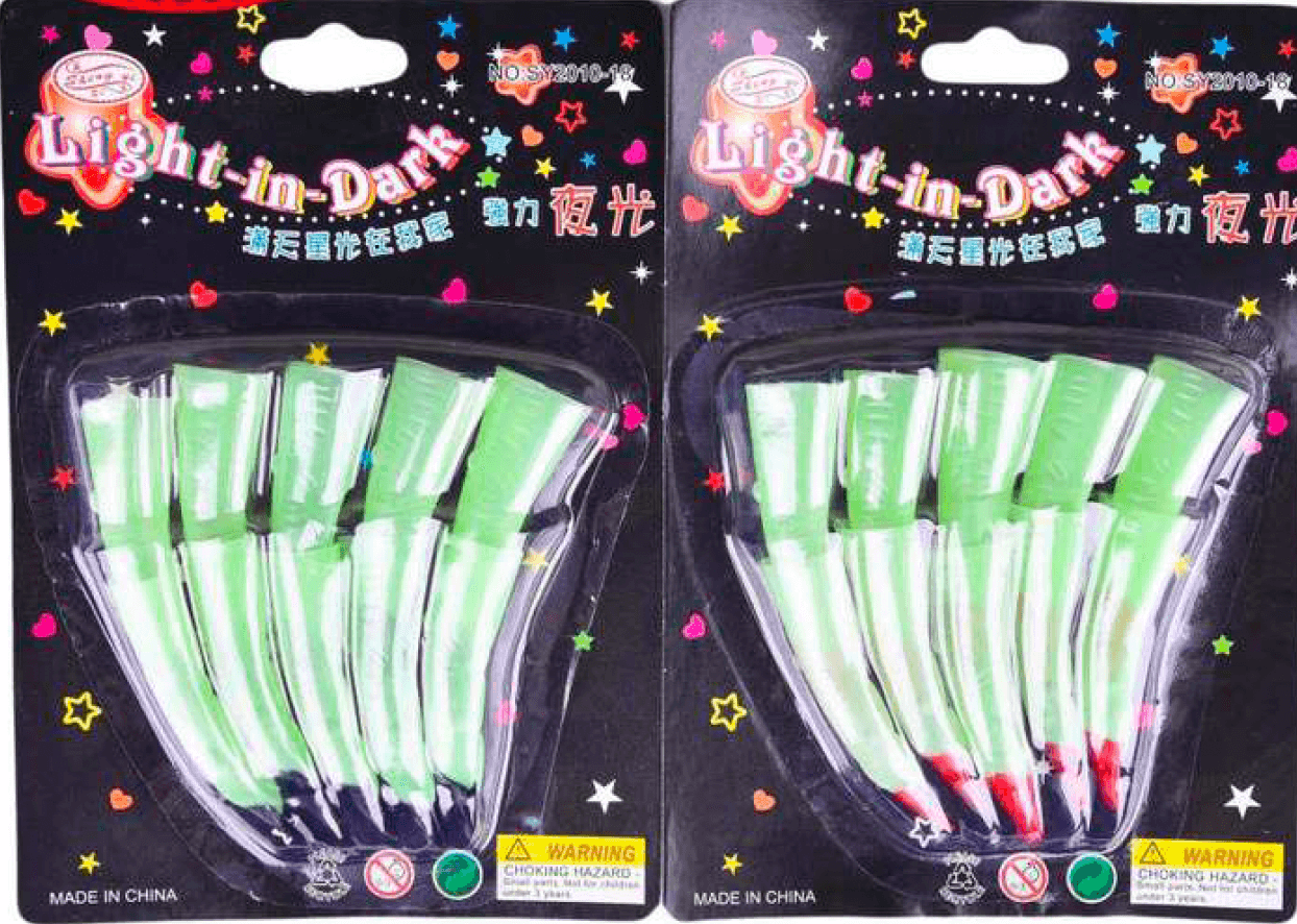 Kids Glow in Dark Nails Set