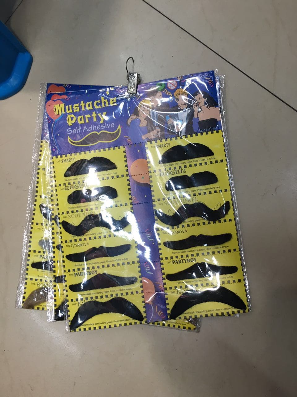 Kids Moustache Costume