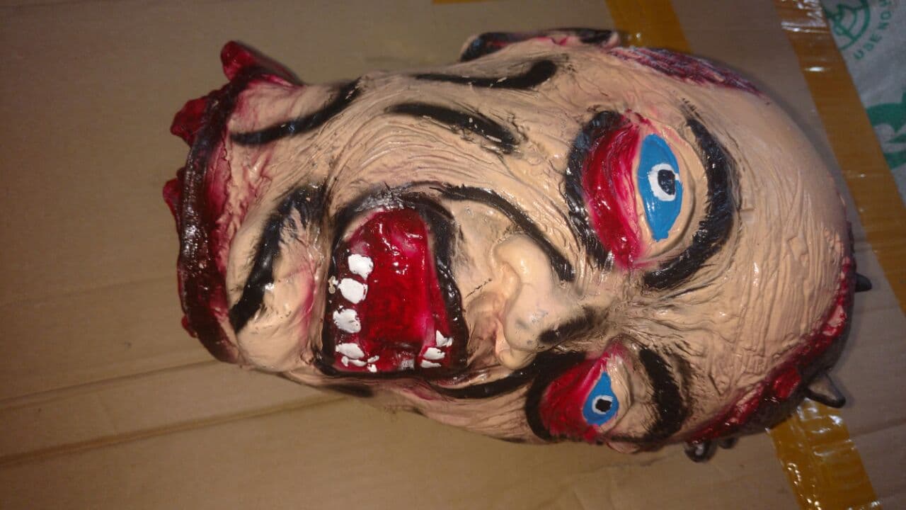 Kids Zombie Head Costume