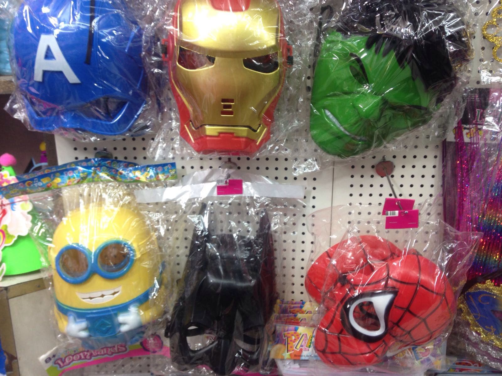 Kids Marvel Masks Costume