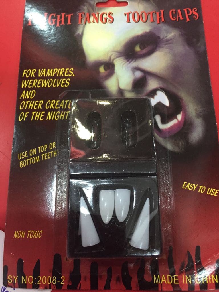Kids Vampire Tooth Caps/Fangs Costume