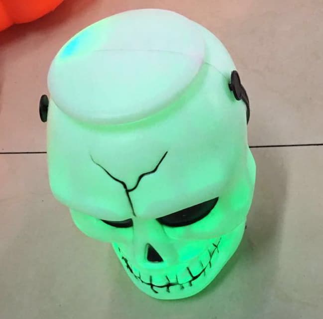 Kids LED Skull Lamp Costume