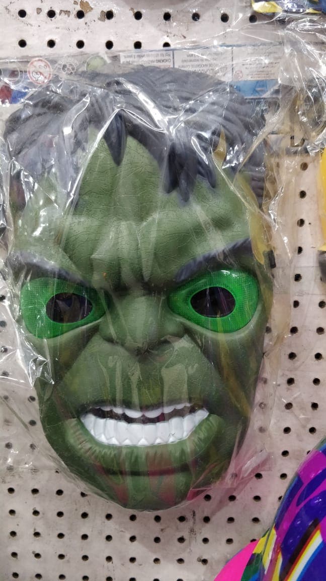 Kids Hulk Mask Light Costume
