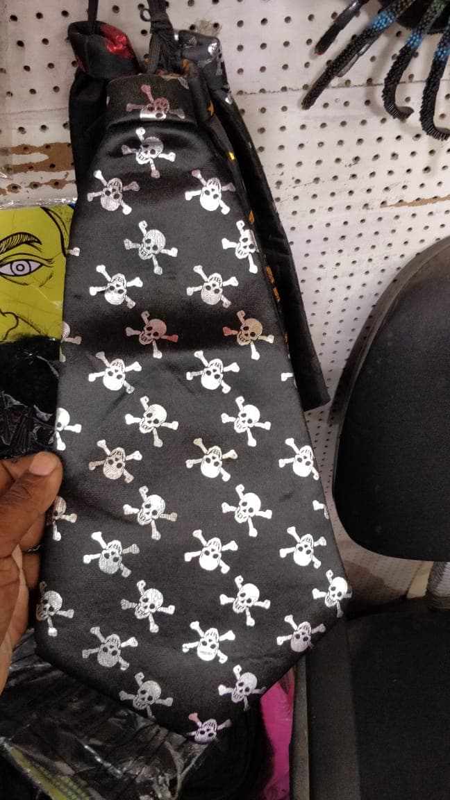 Kids Skull Tie Costume