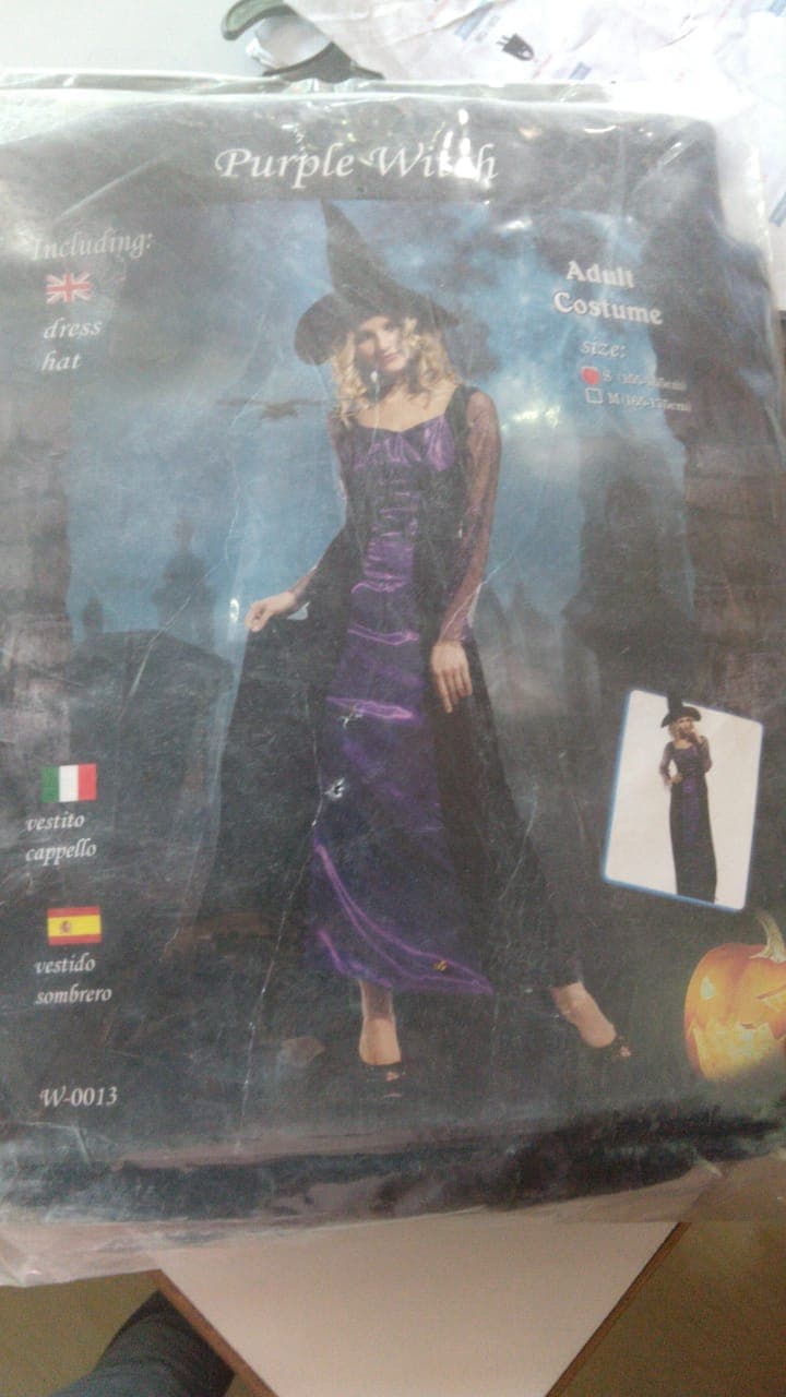 Purple Witch - Adult Costume