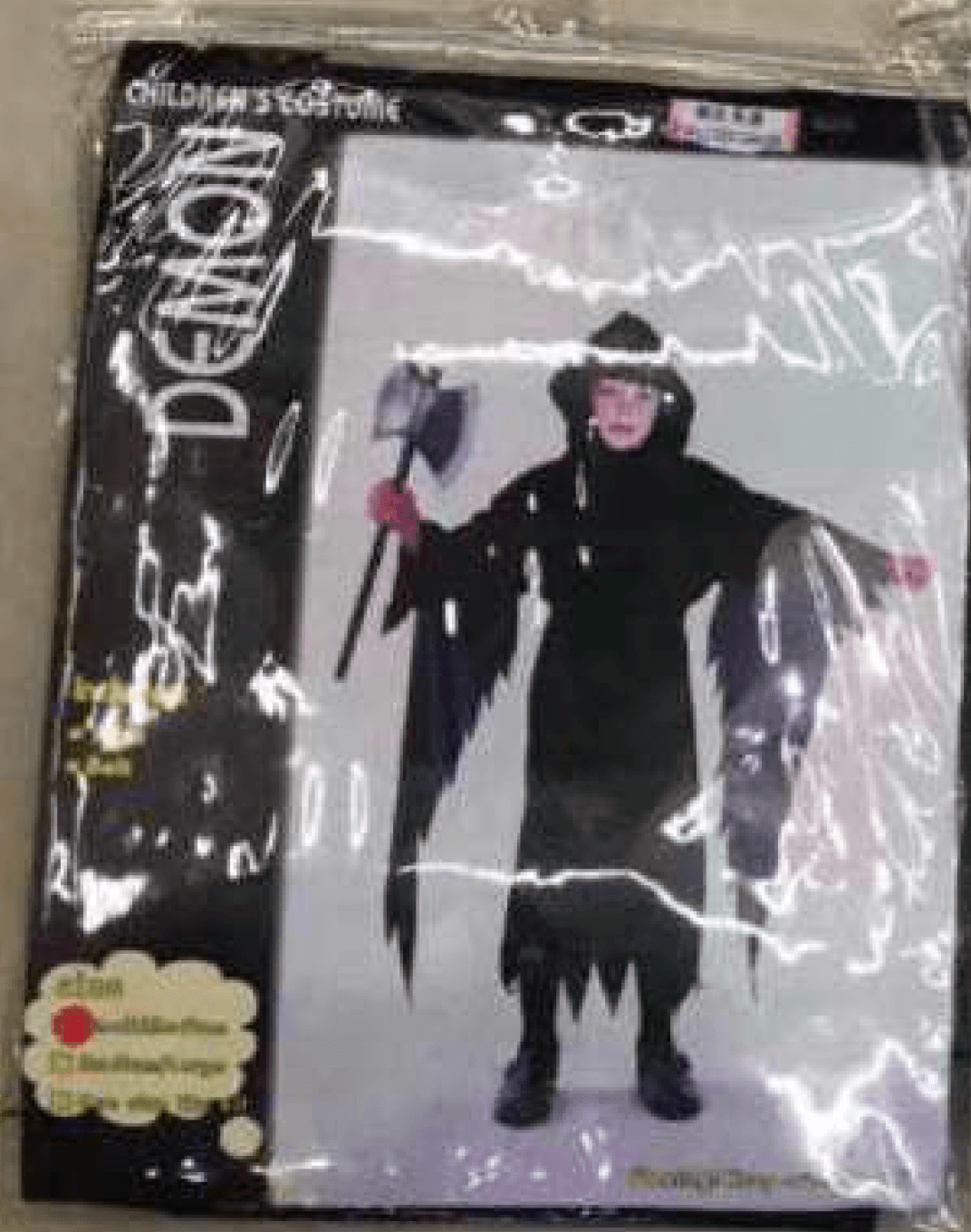 Soul Taker Ghost Ghoul Grim Reaper Costume - Kids