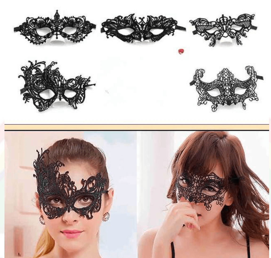 Kids Lace Eye Mask Costume