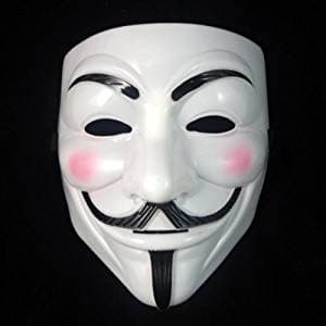 Kids V for Vendetta/Anonymous Mask Costume