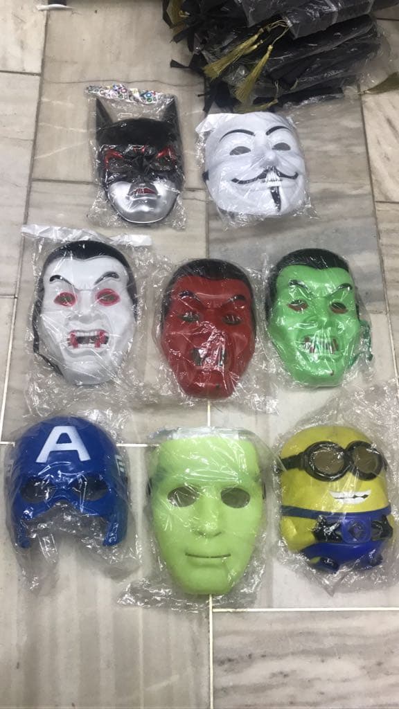 Kids Superhero Masks - multiple patterns Costume