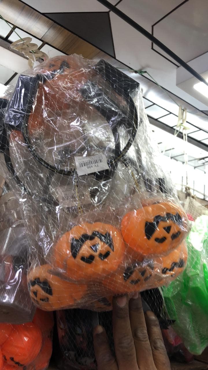 Kids Pumpkin Hairband Costume