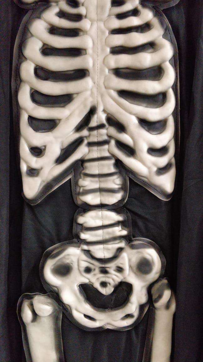 Kids Skeleton Dress - Embossed