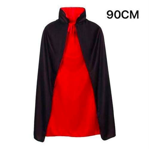 Dracula Cape - Black and Red - Kids