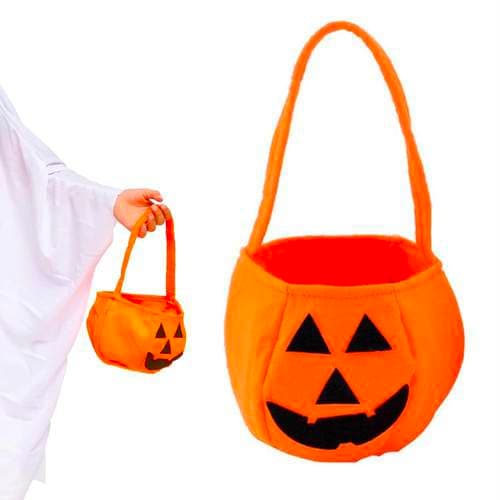 Kids Pumpkin Candy Bag Costume