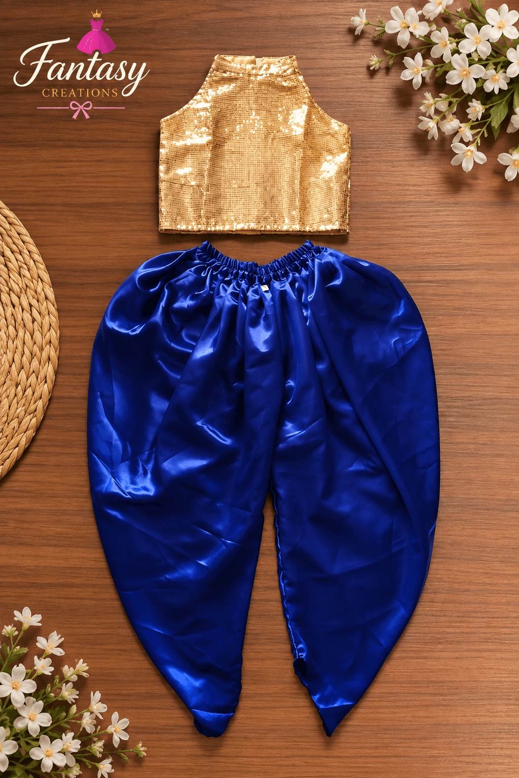 Indo-Western Fusion Costume Top
