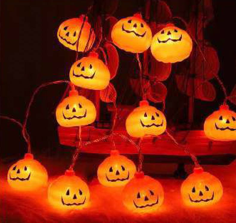 HA130 Pumpkin Light Decor