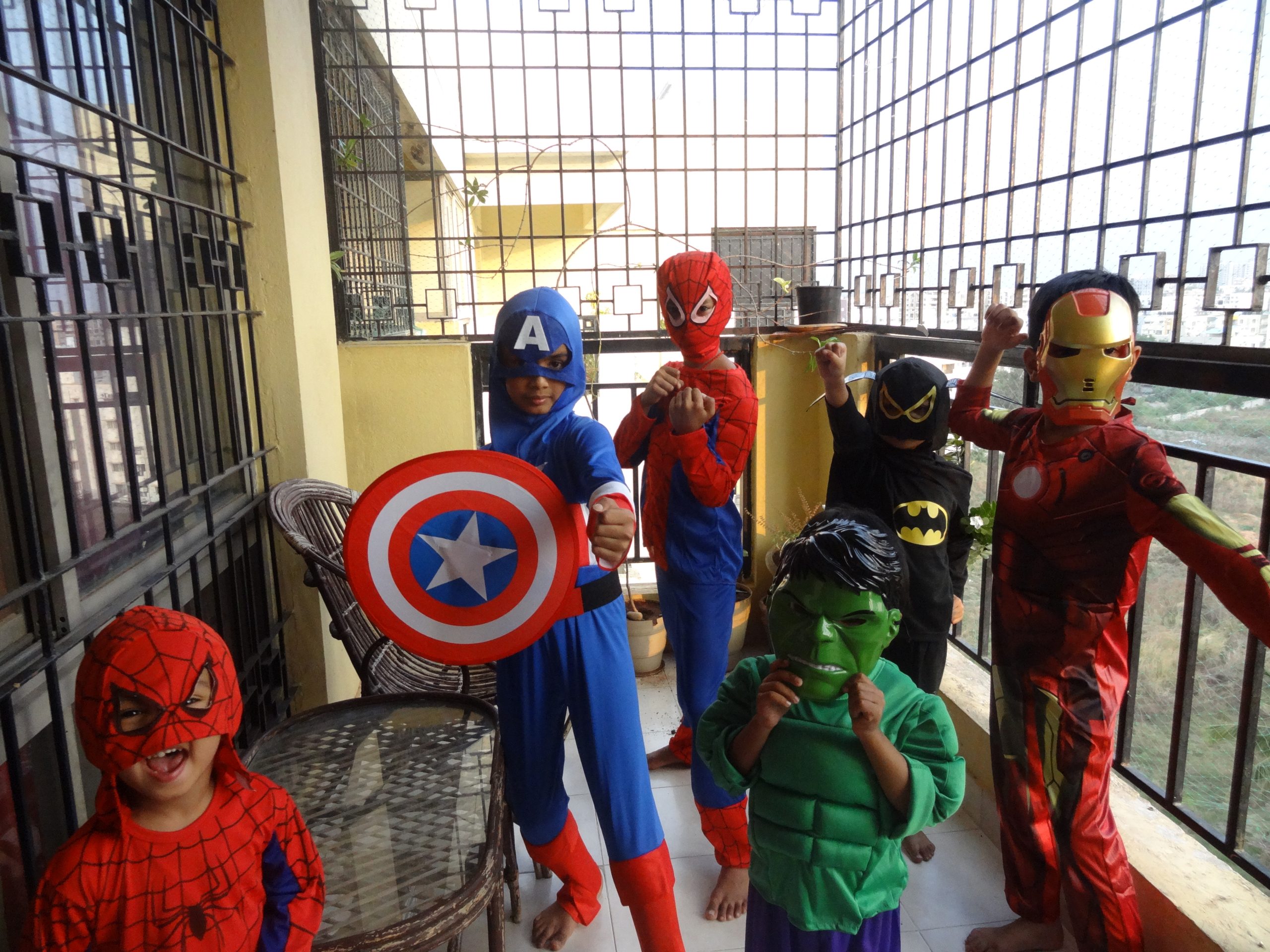 Super Hero - Kids (Spiderman, Superman, Batman) Costume