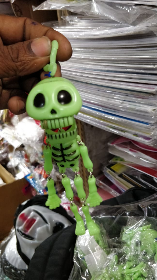 HA165 Green skeleton small