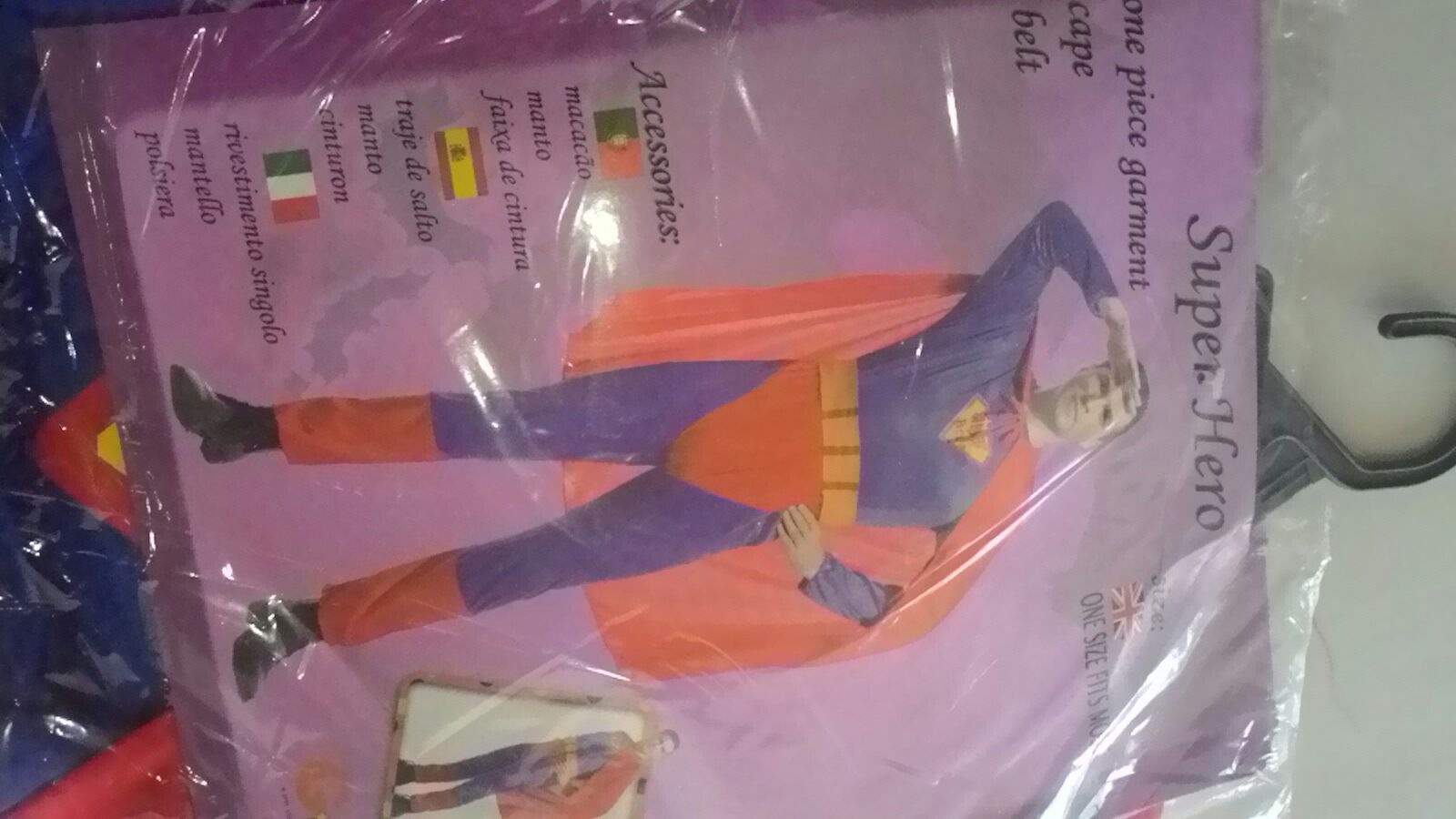 HC41 SuperHero Costumes - Adult Sizes - Spiderman, Superman, Batman
