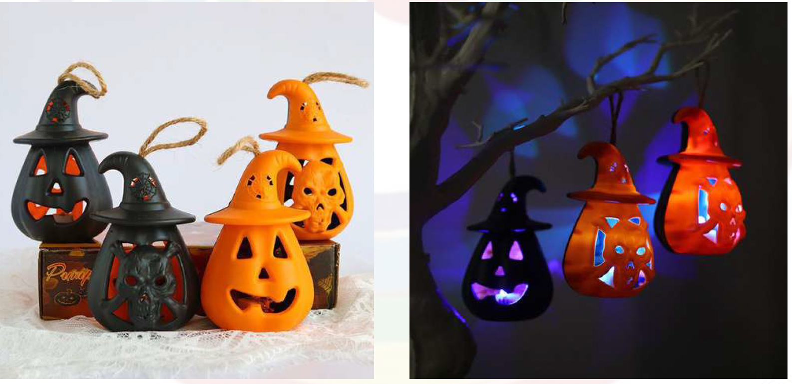 HA132A - Pumpkin Decor with Light