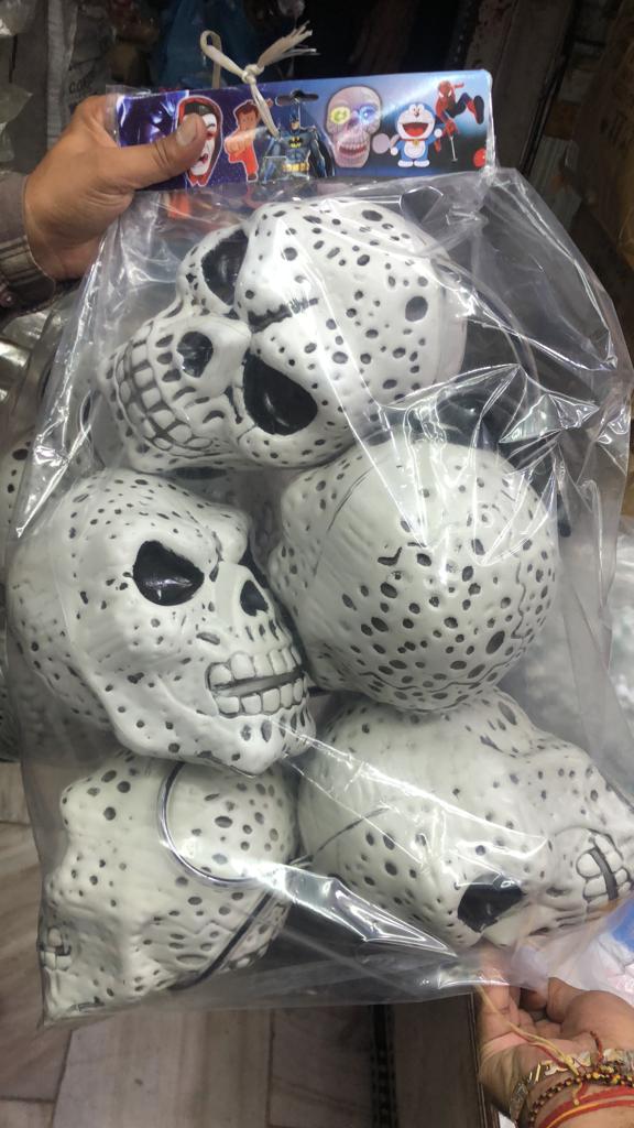 Kids Big Skull Necklace Costume