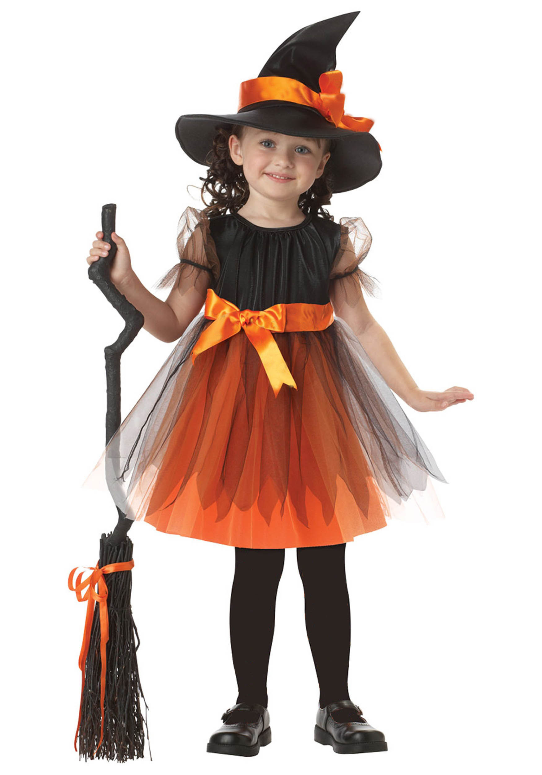 HC33 Witch Frock with Hat and Broom
