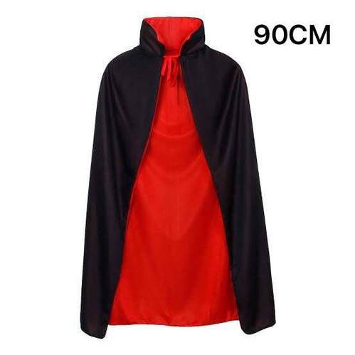 HC11B Dracula Cape - Black and Red - Kids