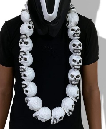 HA46A Skull Necklace