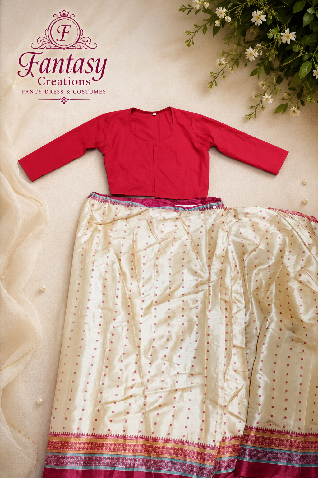 Assamese Bihu Blouse