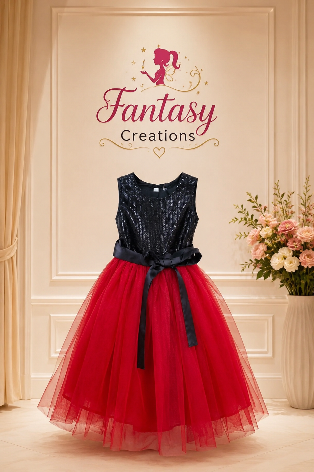 Black Tulle Dress