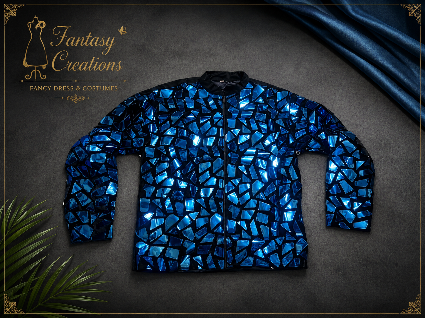 Blue Mosaic Jacket