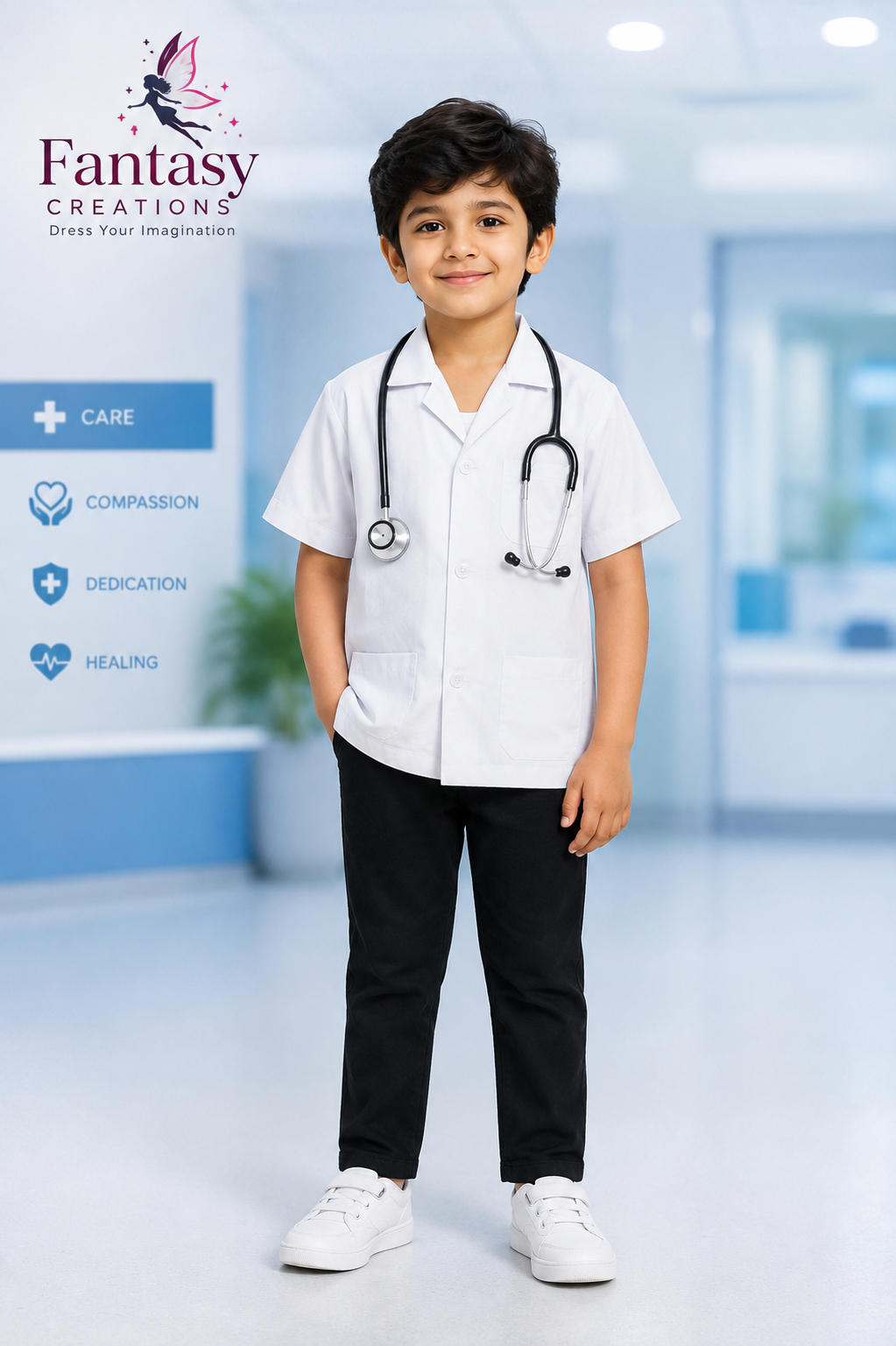 Doctor Coat and stethescope