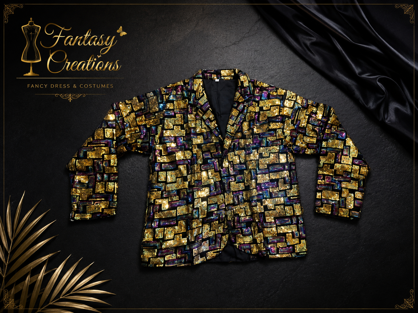 Gold Iridescent Jacket