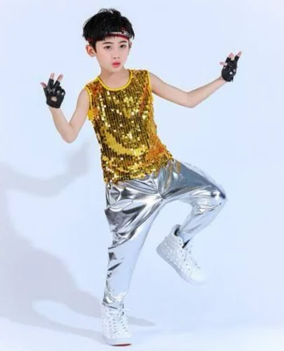 Gold Sleeveless Costume Top