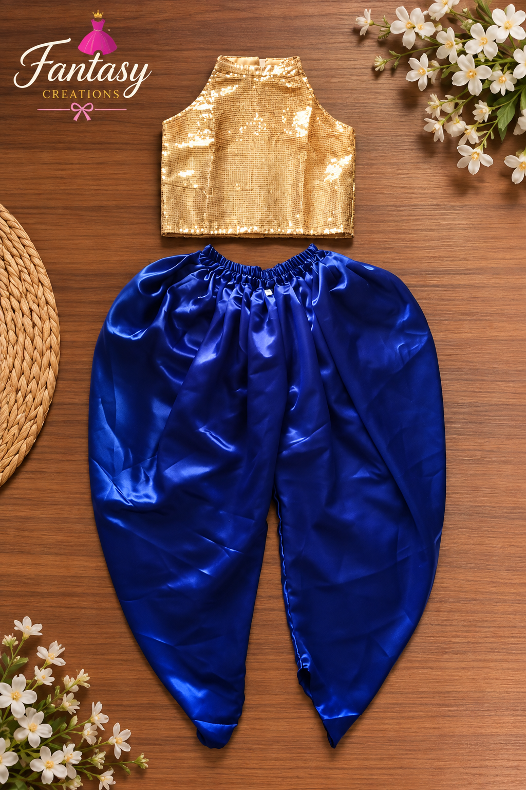 Indo-Western Fusion Costume Top