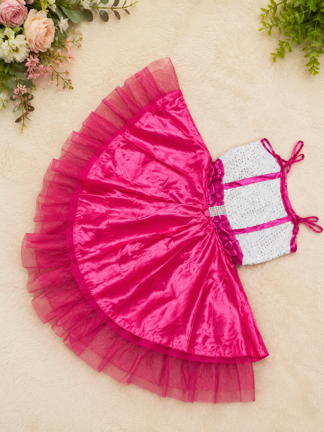 Pink Layered Tutu Dress