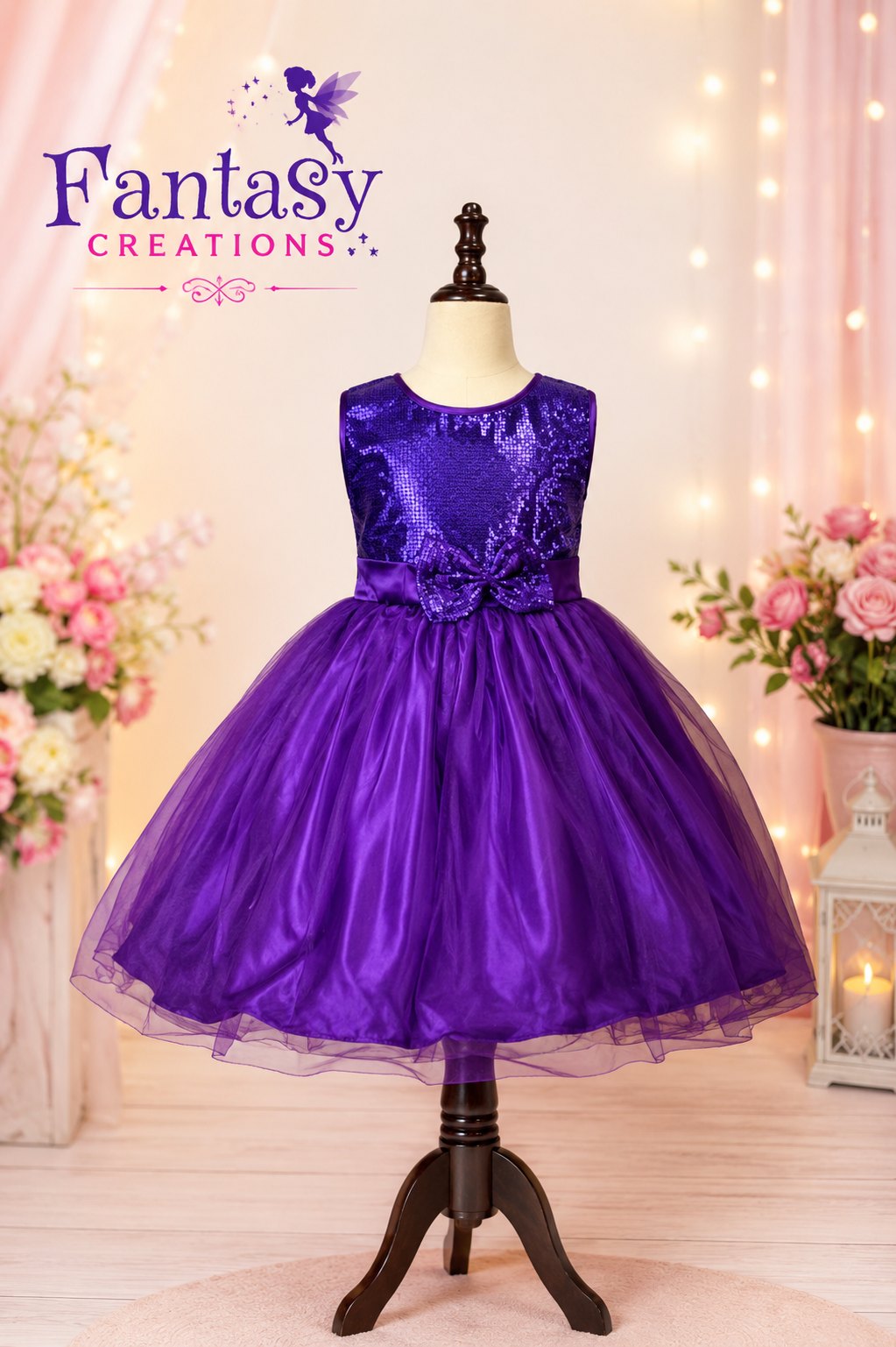 Purple Pink Dress