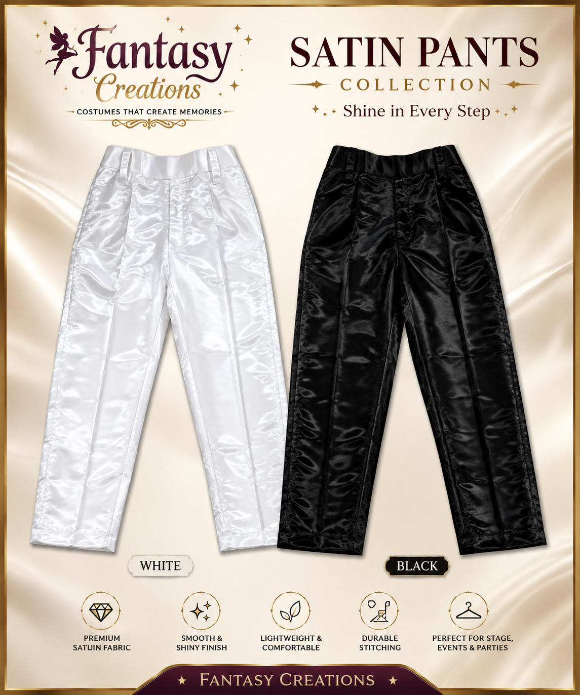 Satin Pants