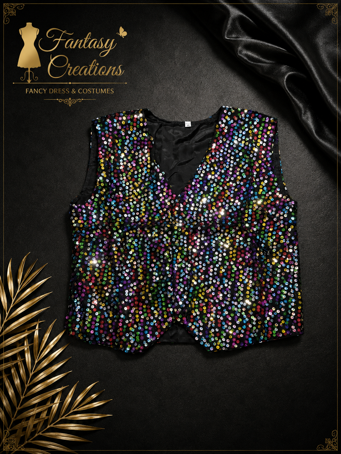 Sequined Vest