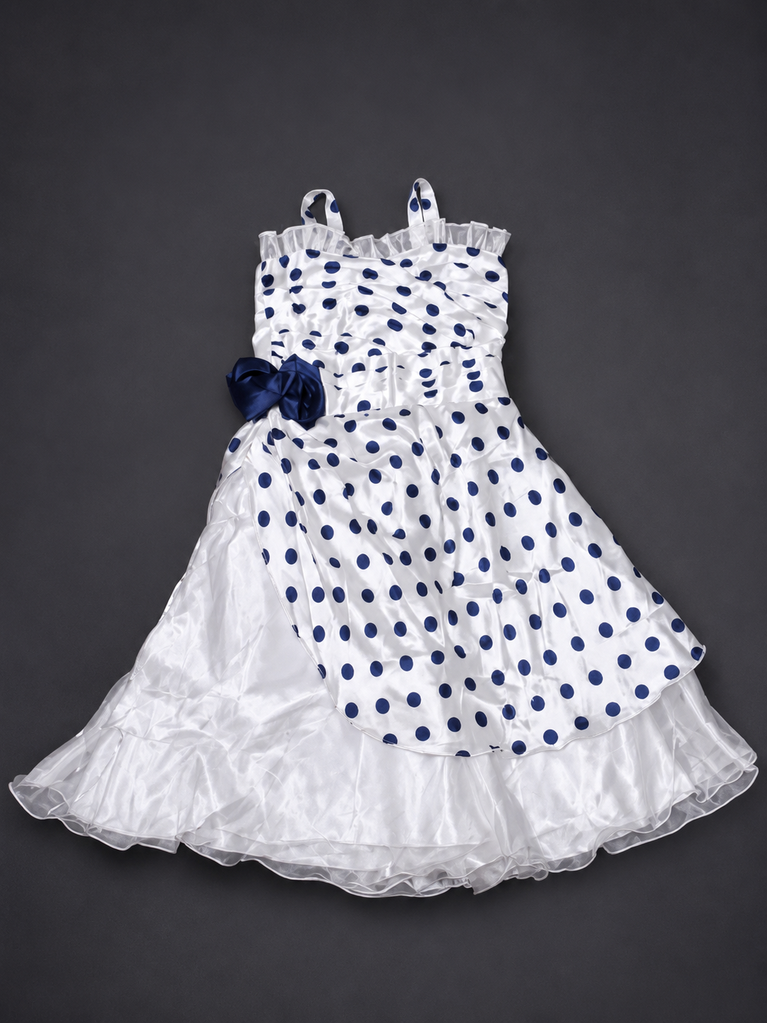 White Ruffled Dress